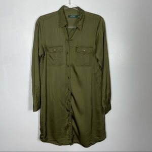 Lauren Ralph Lauren Button front shirt dress